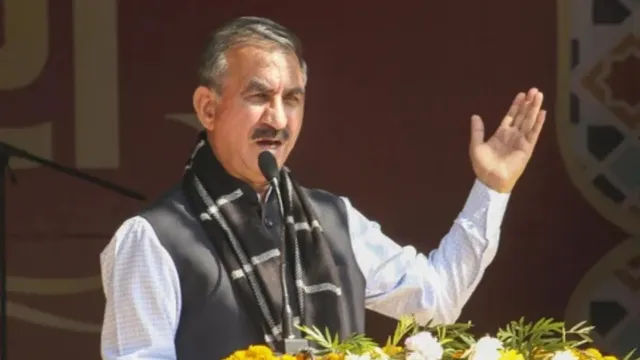 ख्यमंत्री सुखविंदर सिंह सुक्खू